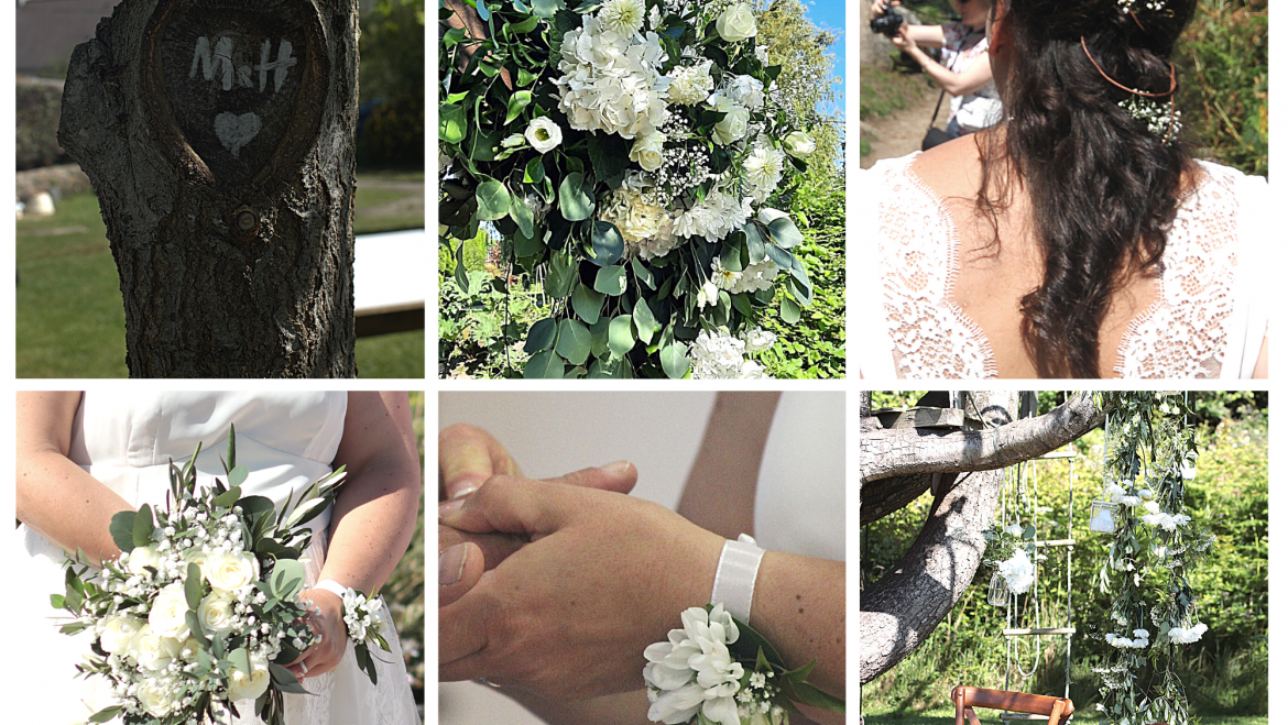 Le mariage champêtre et vintage de M&H