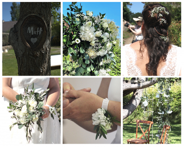 Le mariage champêtre et vintage de M&H