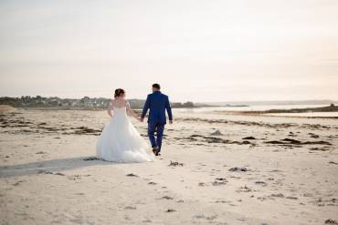 Le mariage printanier de C&C en bord de mer